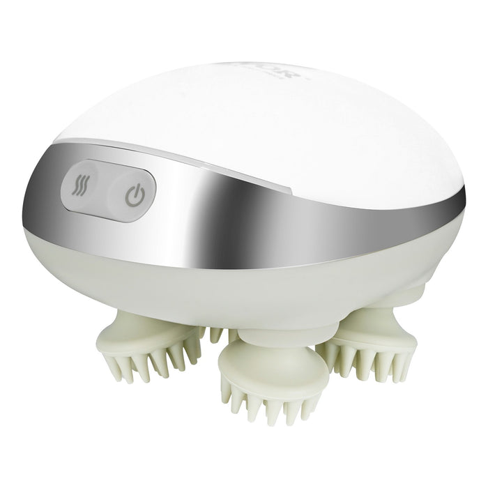 Heated Scalp Massager — Warm Kneading & Deep Clean, Waterproof
