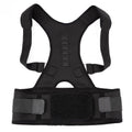Snagly magnetic posture corrector back and shoulder support brace